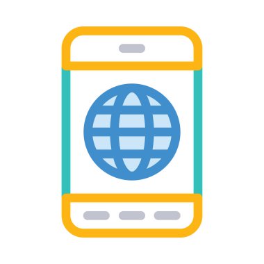 Internet bağlantısı simgesini vektör çizim 