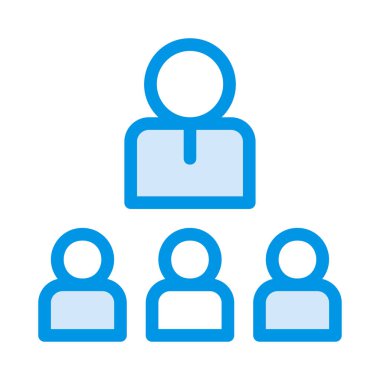 takım grup web simgesi, vektör çizim   