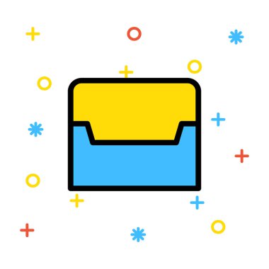 dizin simgesi vektör illüstrasyonu 