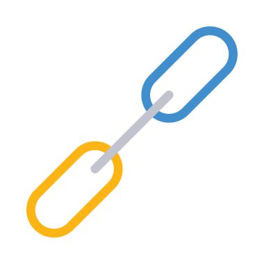 zincir simge vektör çizim 