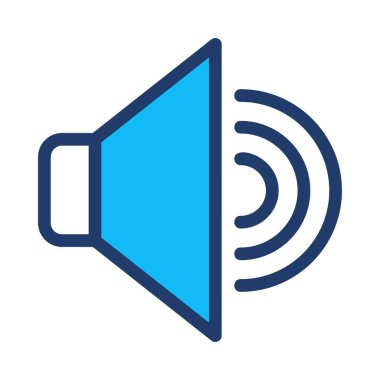 ses simgesi vektör illüstrasyonu 