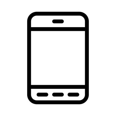 Telefon simgesi vektör illüstrasyonu 