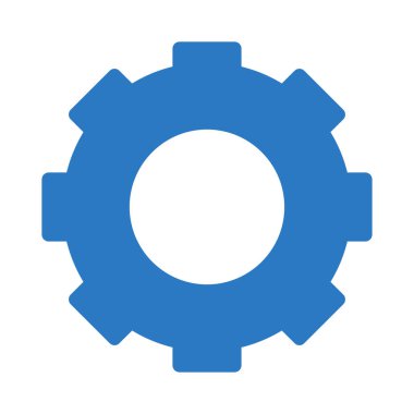 dişli simgesi vektör illüstrasyonu 