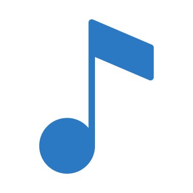 melodi simge vektör çizim 