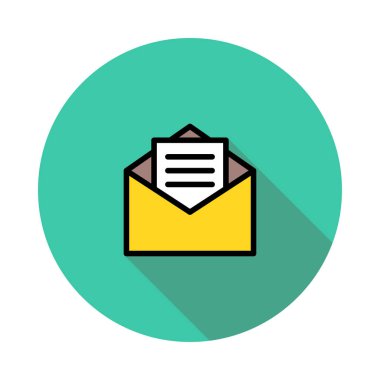 Harf simgesi vektör illüstrasyonu 