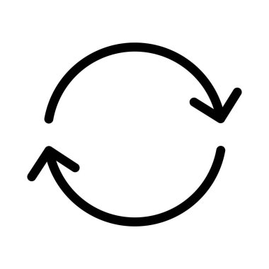 oklar düz simgesi beyaz arka plan, vektör, illüstrasyon izole döngüsü