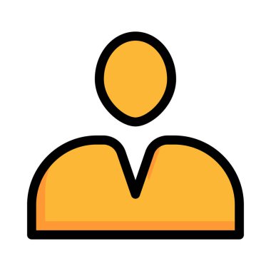 man simgesi vektör illüstrasyonu 