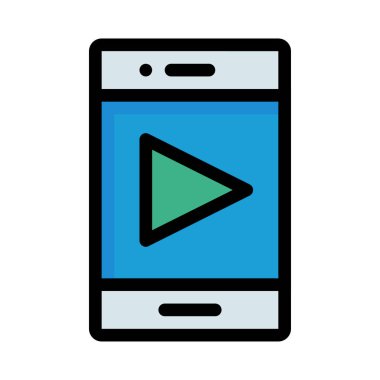 oyuncu simge vektör çizim 