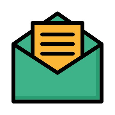 Harf simgesi vektör illüstrasyonu 