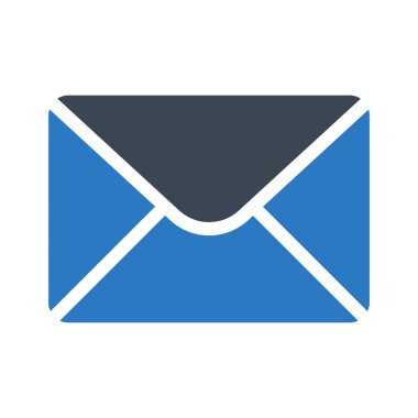 zarf simgesi vektör illüstrasyonu 