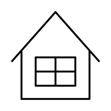 ev simgesi vektör illüstrasyonu 