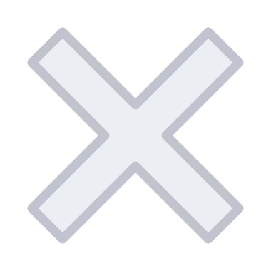 çapraz simge vektör illüstrasyonu 