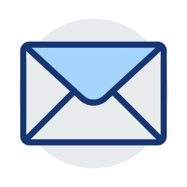 zarf simgesi vektör illüstrasyonu 