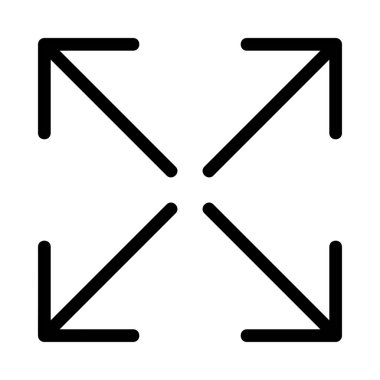 ok simgesi vektör illüstrasyonu 