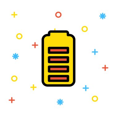 pil vektör illüstrasyonu 