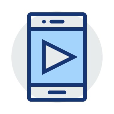 oyuncu simge vektör çizim 