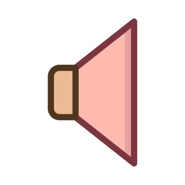 ses simgesi vektör illüstrasyonu 