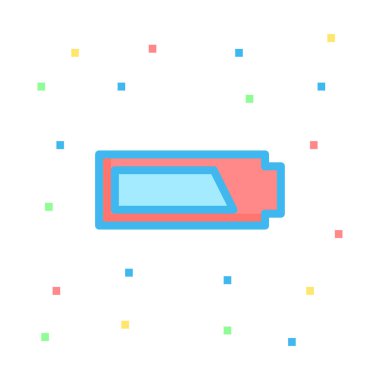 pil vektör illüstrasyonu 