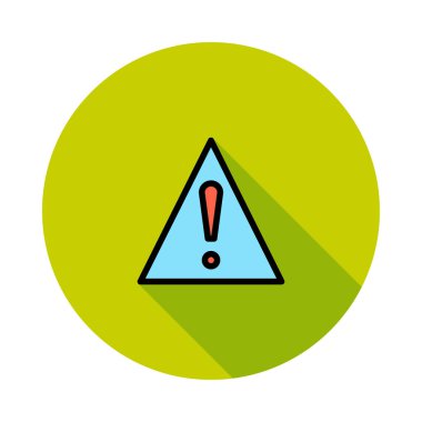 uyarı işareti vektör illüstrasyonu 