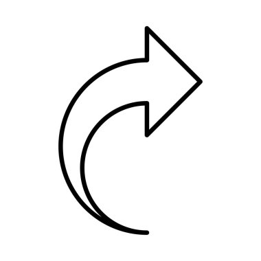 ok simgesi vektör illüstrasyonu 