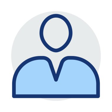 man simgesi vektör illüstrasyonu 