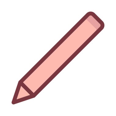 kalem simgesi vektör illüstrasyonu 