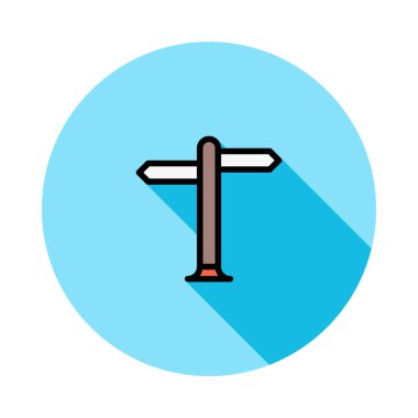 işaretleyici simgesi vektör illüstrasyonu 