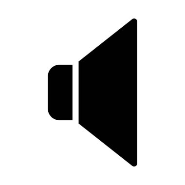 ses simgesi vektör illüstrasyonu 