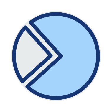 iş grafiği çizgi simge vektör çizim 