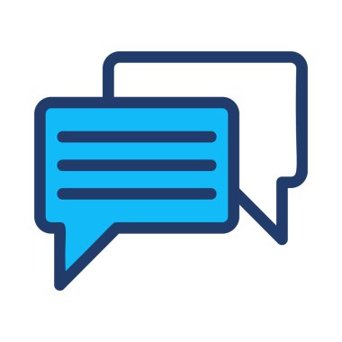 ileti ikonu vektör illüstrasyonu 