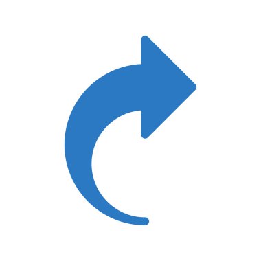 ok simgesi vektör illüstrasyonu 