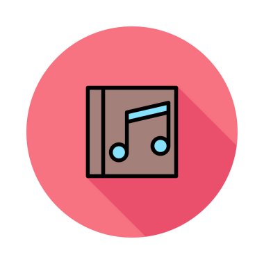 melodi simge vektör çizim 