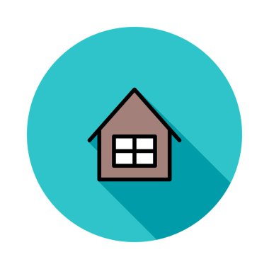 ev simgesi vektör illüstrasyonu 