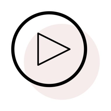 oyuncu simge vektör çizim 