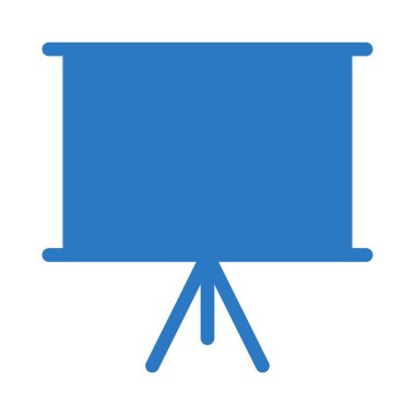 sunum simgesi vektör illüstrasyonu 