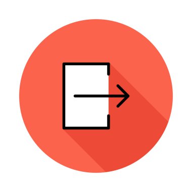 ok simgesi vektör illüstrasyonu 