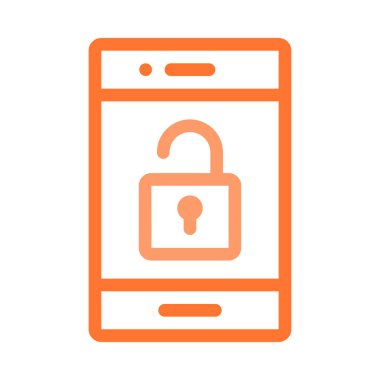 Web geliştirme için mobil tasarım simgesi. Vektör çizim