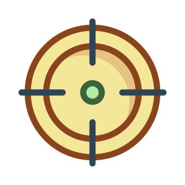 hedef simge vektör illüstrasyonu 