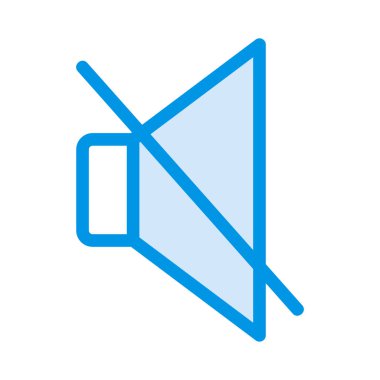 yüksek sesle simgesi sessiz beyaz arka plan üzerinde vektör illüstrasyon izole 