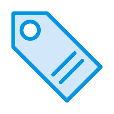 etiket web simgesi vektör illüstrasyonu  