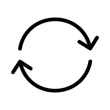 oklar düz simgesi beyaz arka plan, vektör, illüstrasyon izole döngüsü