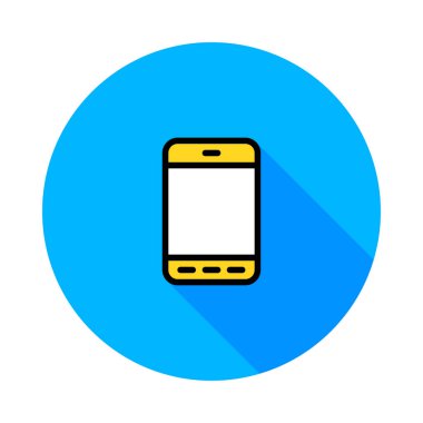 Telefon simgesi vektör illüstrasyonu 