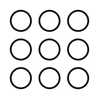 simge vektör çizim daireler 