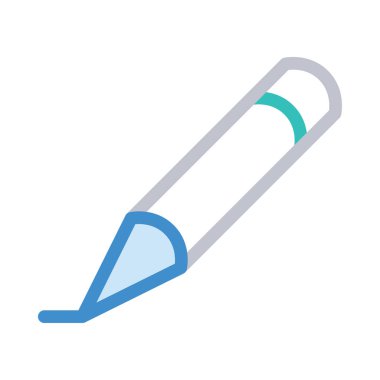 kalem simgesi vektör illüstrasyonu 