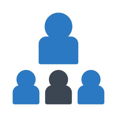 Takım simgesi vektör illüstrasyonu 