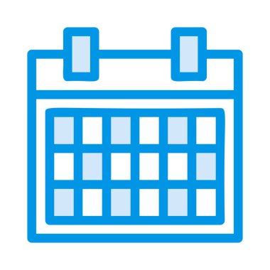 Takvim web simge vektör çizim  