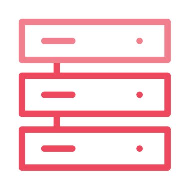 Web geliştirme için mobil tasarım simgesi. Vektör çizim