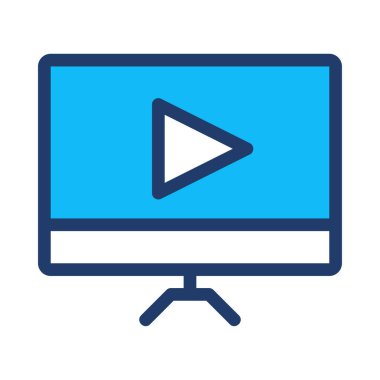 oyuncu simge vektör çizim 