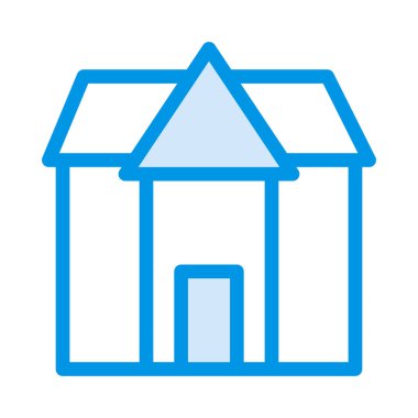 ev web simge vektör çizim  