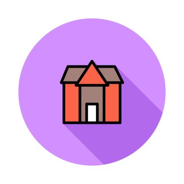 ev simgesi vektör illüstrasyonu 